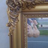 Large vintage mirror 80x131cm