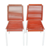 Duo de chaises scoubidou pour enfant