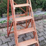 Painter's stepladder varnished
