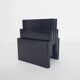 Black Giotto Stoppino for Kartell magazine stand, Italy 1960's