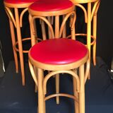 Lot of 4 bar stools