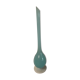Blue opaline glass vase