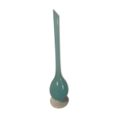 Blue opaline glass vase