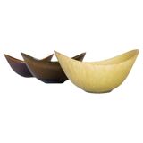 Set of 3 modern mid-century ceramic bowls by Gunnar Nylund Rörstrand, Sweden.