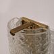 Pair of vintage Scandinavian glass sconces 1970