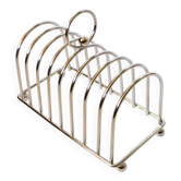 Vintage silver-plated toast rack with ball feet 1960 – Brunch Bistrot