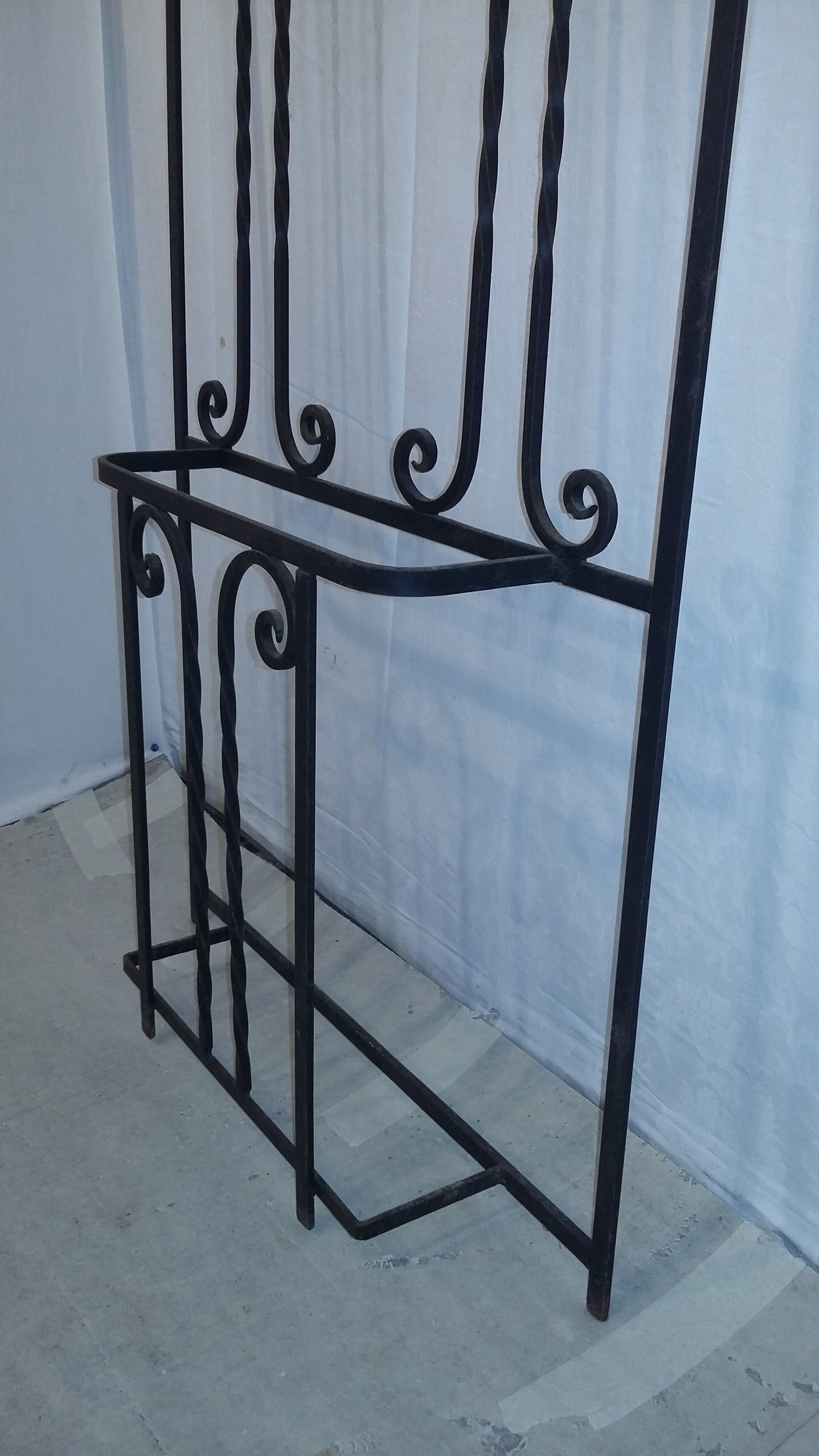 Door wall coat cast iron vintage