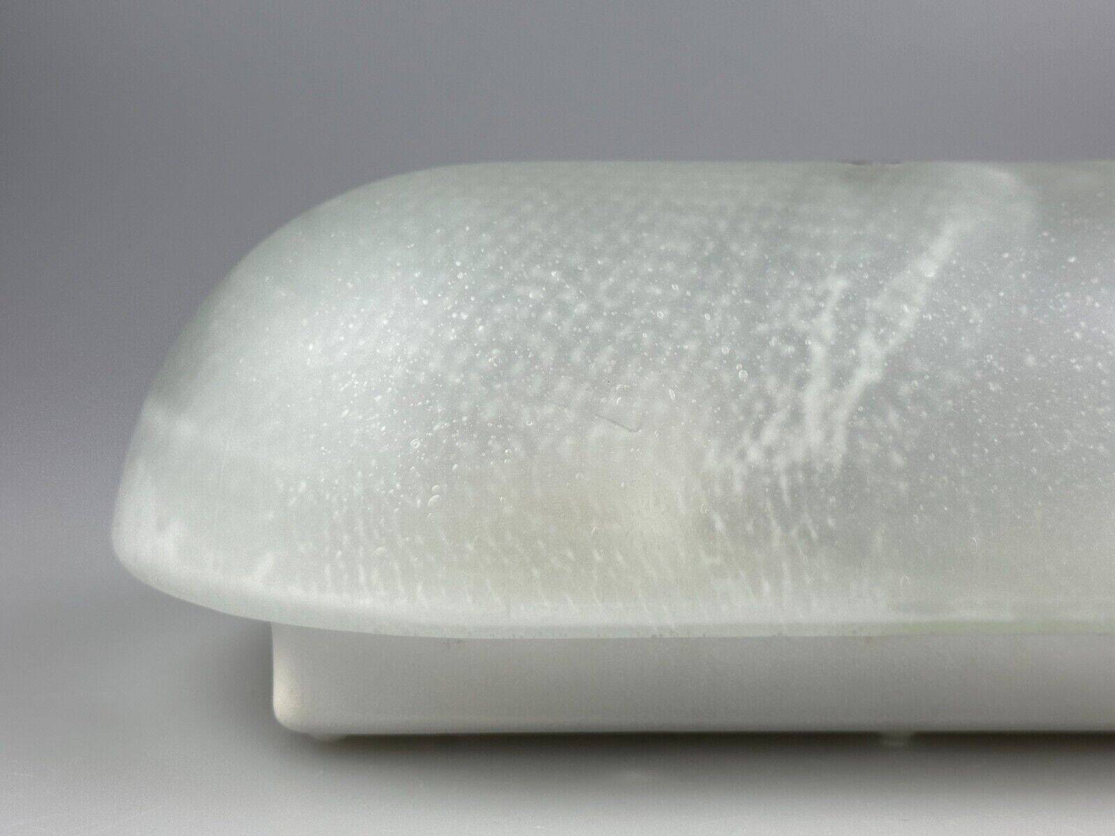 60s 70s wall lamp Peill & Putzler Germany glass & metal space age design