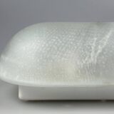 Lampe murale peill & putzler allemagne verre & métal space age design