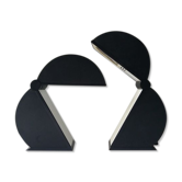 Pair of Italian Disco table lamps by Bertorelle
