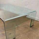 Calligaris glass coffee table
