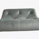 Kali green two-seater sofa by Michel Ducaroy for Ligne Roset