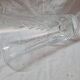 Vase en verre gravé de 1980