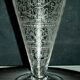 Baccarat lido 7 verres vin + carafe metal argente