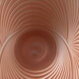 Pink Art Deco Anchor Hocking Vase