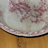 Salad bowl opaque porcelain of Gien - old
