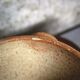 Set of 5 large sandstone bowls signed