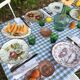 Exceptional set of 15 large mismatched plates.
