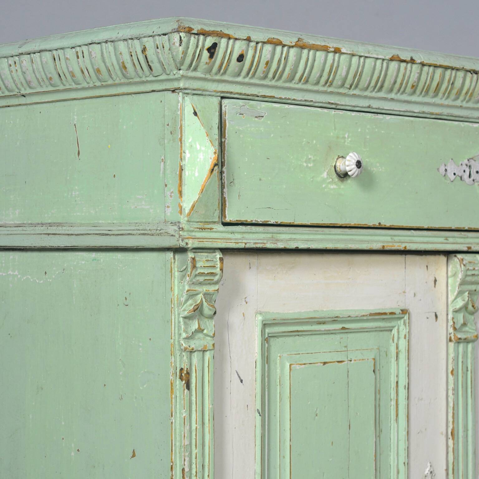 Antique pine sideboard, circa 1910
