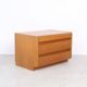 Set of vintage oak bedside tables from Moser, Germany, 1970s