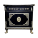Meuble style Napoléon III "Boulle" en bois laqué