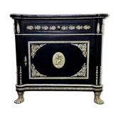 Napoleon III "Boulle" style lacquered wood furniture