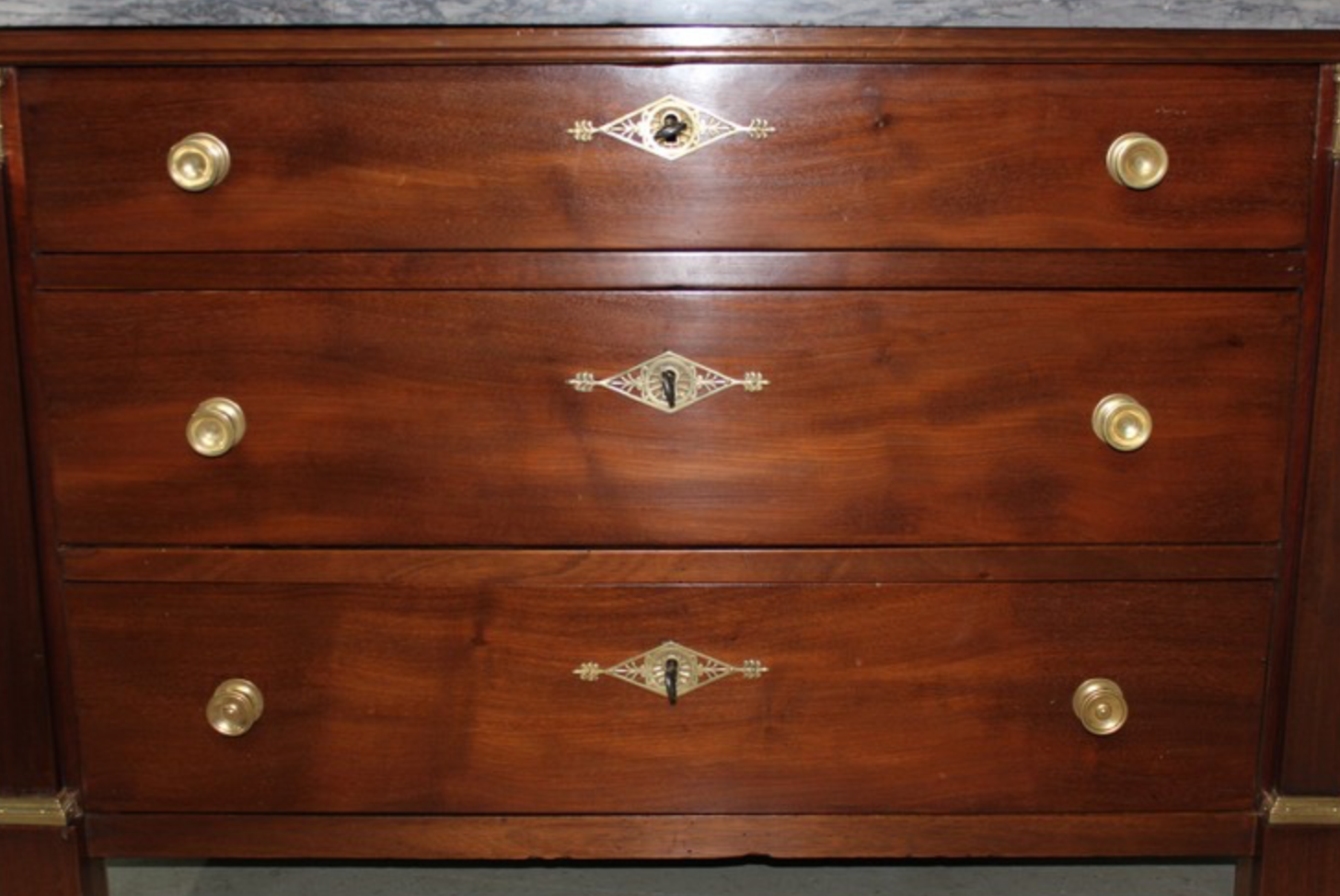 Directoire mahogany 18th century Dresser