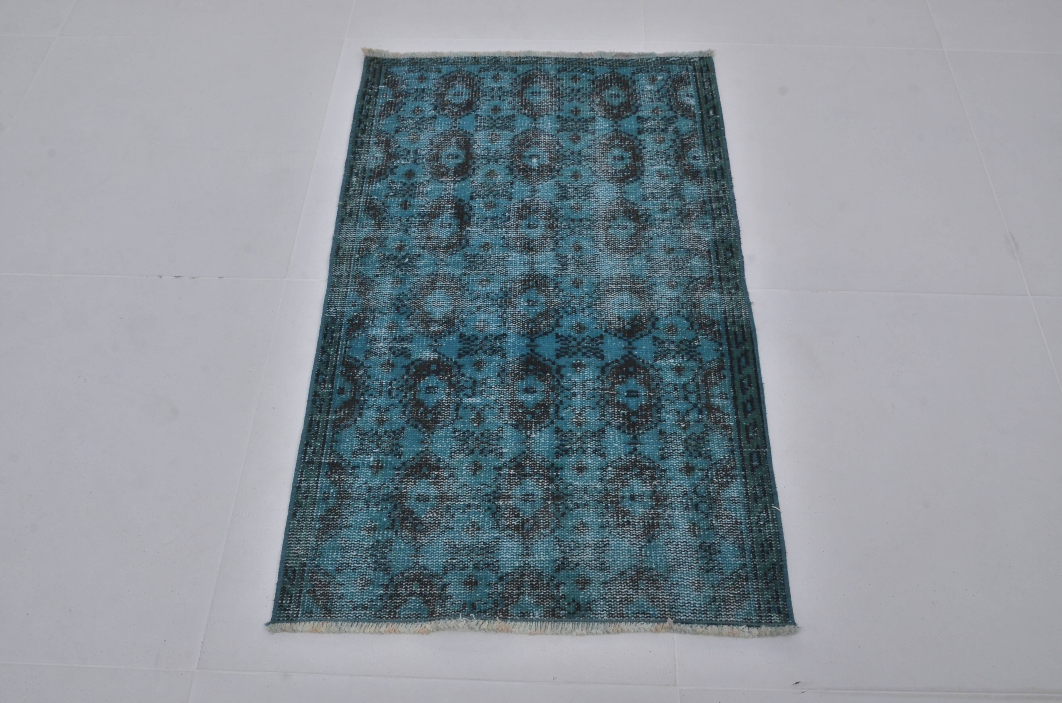Vintage Handmade Oushak Rug sku 3875