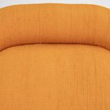 Model 1705 easy chair and ottoman set by Warren Platner for Knoll