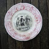 12 old talking plates from Sarreguemines – Discoverers & Inventors