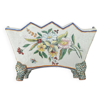 Fan planter - Malicorne 19th century - Pouplard Béatrix