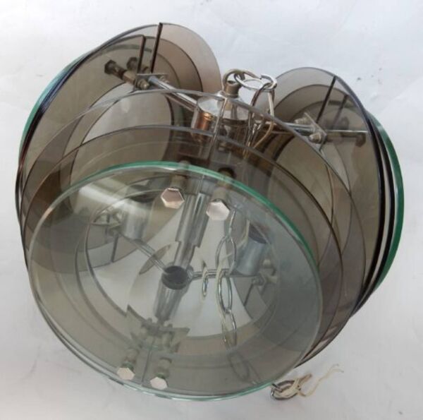 Lustre italien attribué à Nilo Veca pour Fontana Arte