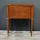 Small game table in marquetry, Louis XVI style – early 20th century