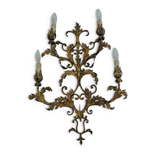 Applique murale métal