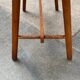 Vintage wooden shoe rack with grease, mid-century, 1950s.