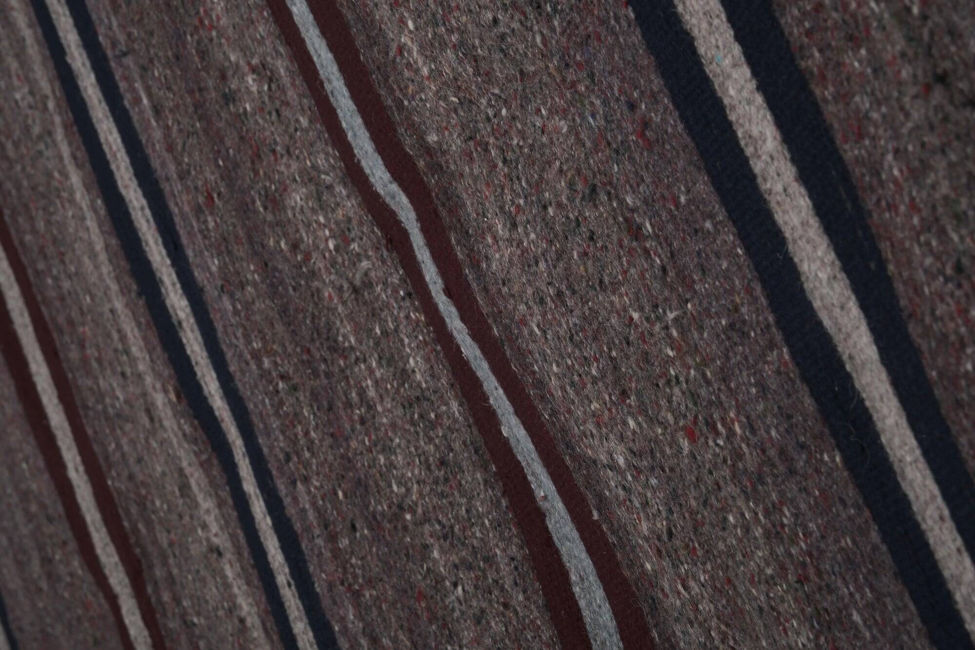 Vintage Turkish kilim, handwoven, 292x300 cm.