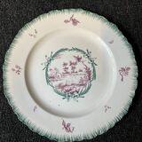 SET OF 12 PLATES - PENTHIÈVRE MODEL - WEDGWOOD MANUFACTURER