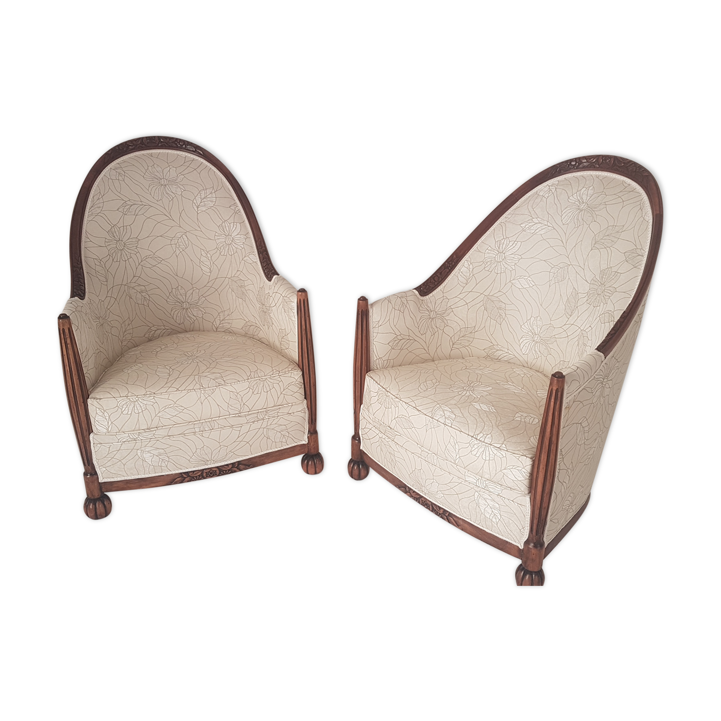 Art Deco armchairs