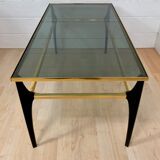 Table basse vintage design italien 1960