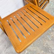 Chaise pliante en bois