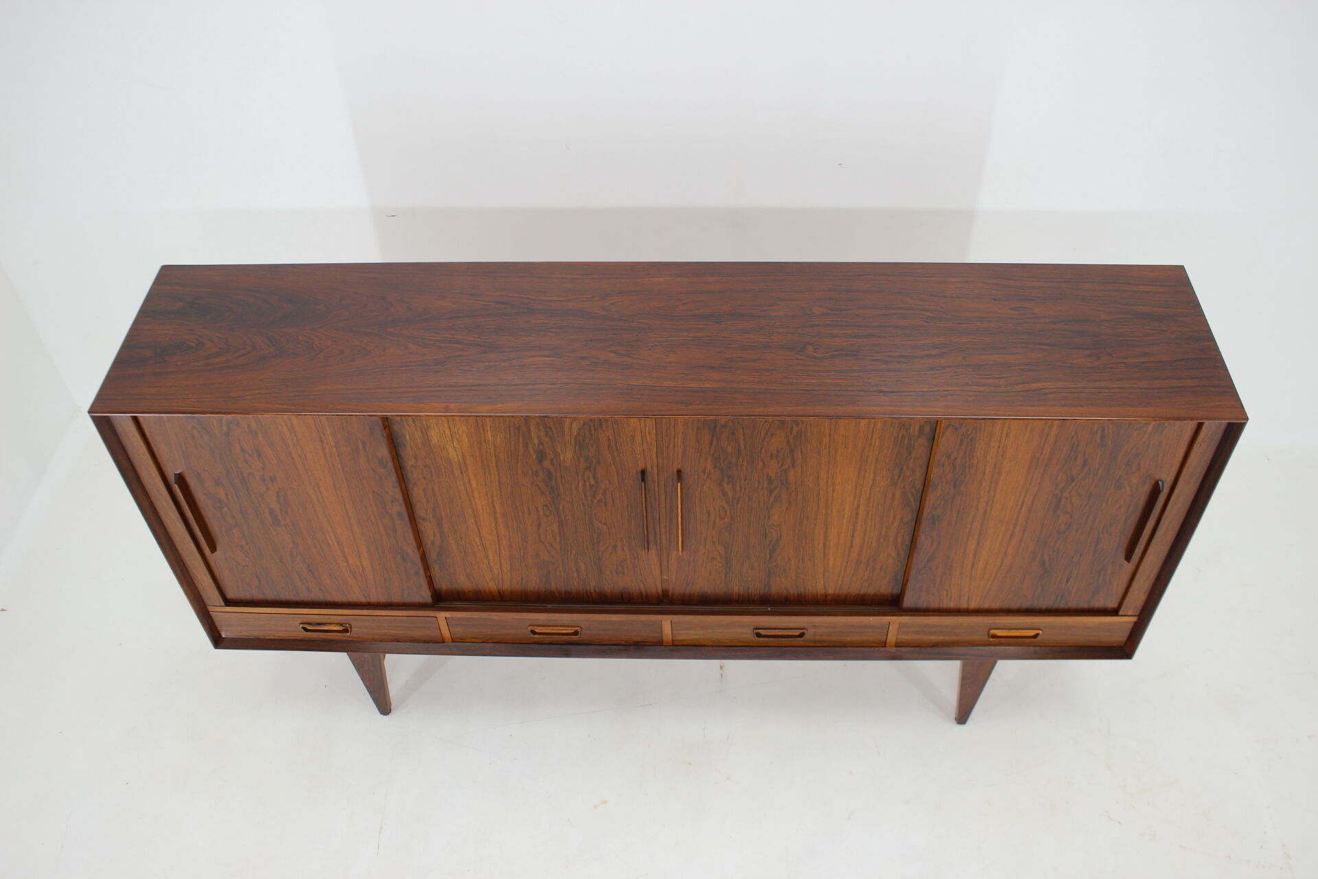 1960s palisander highboard, denmark