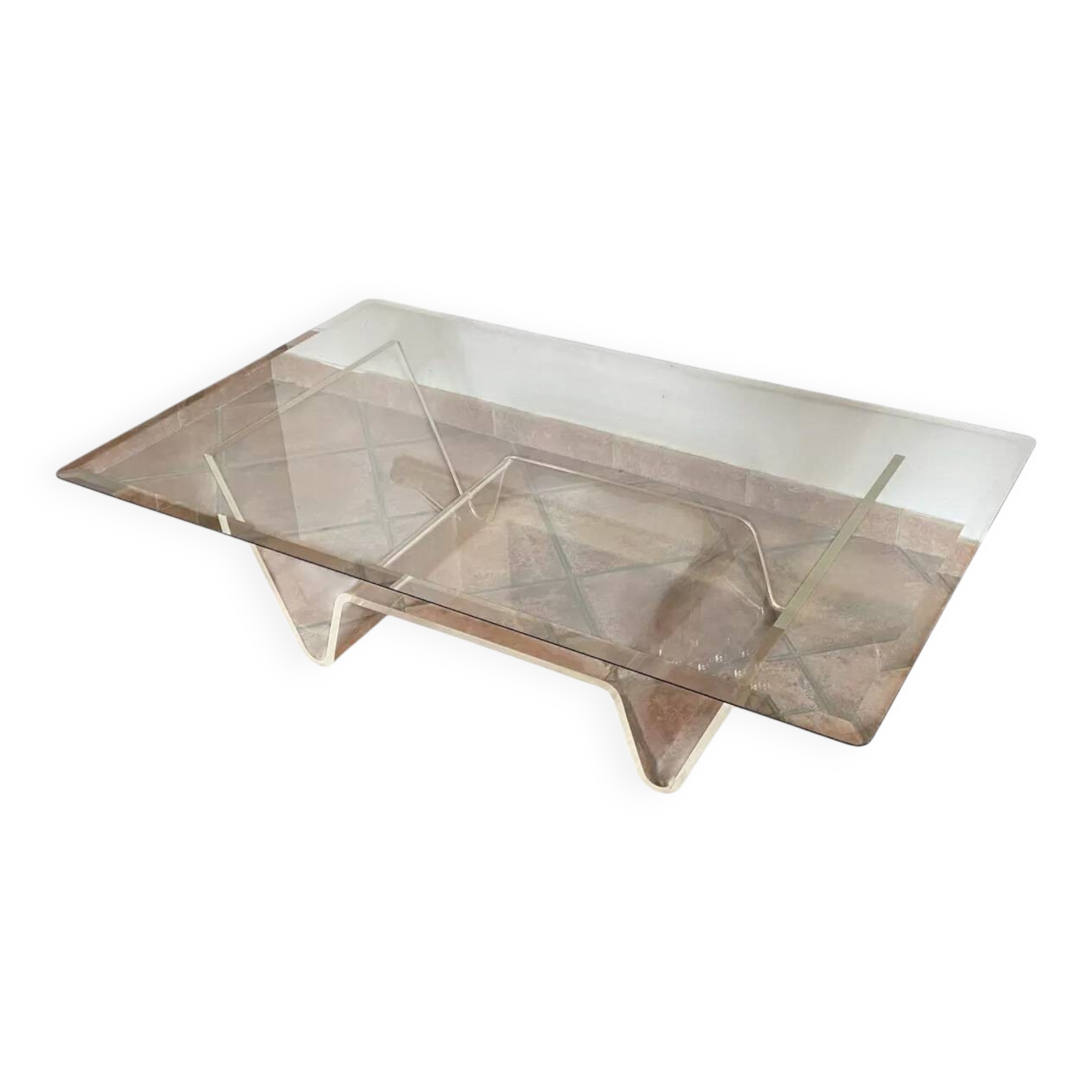David lange coffee table. 1980. 130x80.