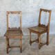Pair of Lorraine chairs from the end of the 19th century