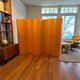 Baumann Sons & Company, large screen made of beech slats circa 1930-1940