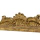 Large trumeau, or glazing bead mirror, Louis XV style. 1950s.