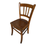 Chair bistrot luterma wood drawing sitting 70s vintage #a198
