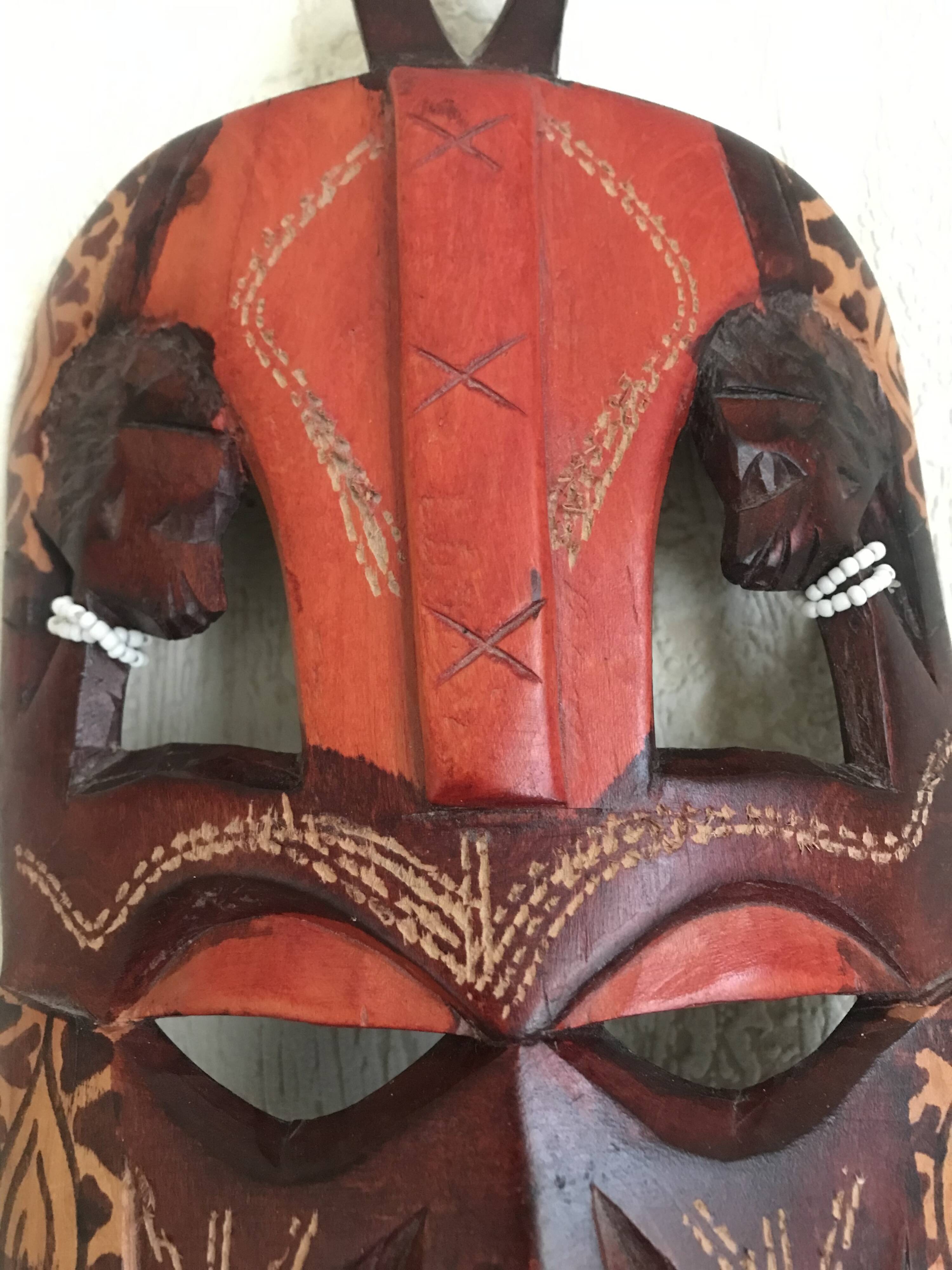 Wooden mask