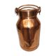 Copper milk pot from farm
