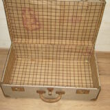 Valise vintage en fer blanc