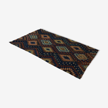 Anatolian handmade kilim rug 284 cm x 160 cm